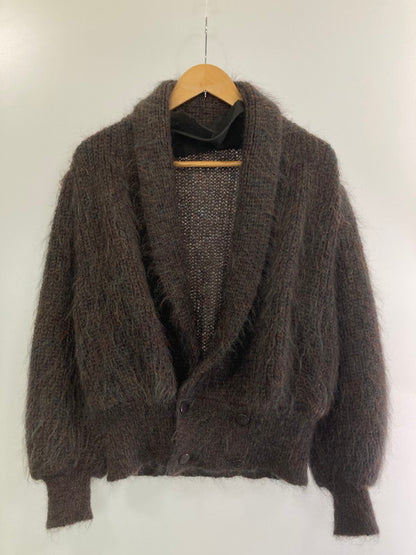 【中古品】【メンズ】  USED SHAWL COLLAR KNIT CARDIGAN アウター 146-241102-AS-47-min サイズ：M カラー：ブラウン系 万代Net店