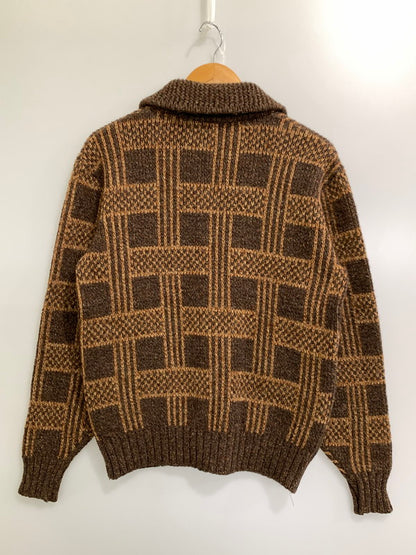 【中古品】【メンズ】 TOKYO CROSS 東京クロス 70S SINGLE KNIT JACKET ７０年代 シングル ニット ジャケット 146-241031-em-10-min サイズ：M カラー：ブラウン系 万代Net店
