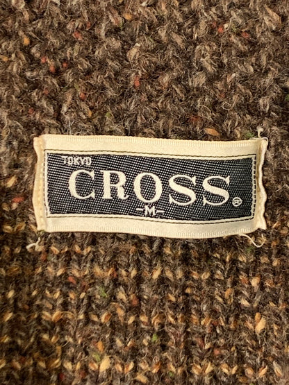 【中古品】【メンズ】 TOKYO CROSS 東京クロス 70S SINGLE KNIT JACKET ７０年代 シングル ニット ジャケット 146-241031-em-10-min サイズ：M カラー：ブラウン系 万代Net店