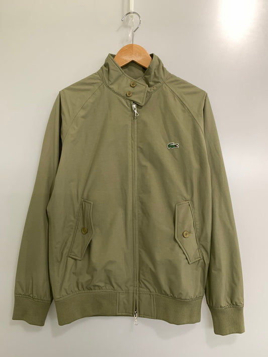 【中古美品】【メンズ】 LACOSTE ラコステ LACOSTE 2.5レイヤースイングトップジャケット  BH063EL ナイロンジャケット メンズアウター 147-241031-em-17-min サイズ：XL カラー：カーキオリーブ 万代Net店