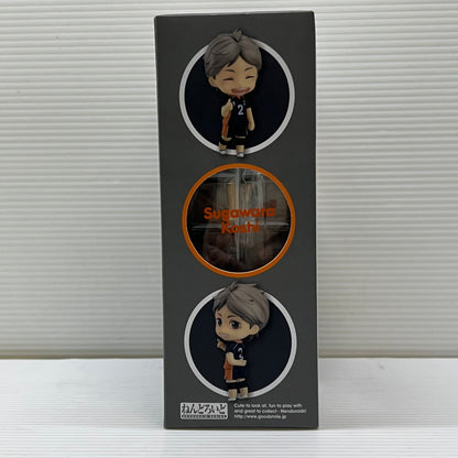 【中古品】 ねんどろいど 菅原孝支 「ハイキュー!! 烏野高校 VS 白鳥沢学園高校」フィギュア グッドスマイルカンパニー 051-251209-em-07-min 万代Net店