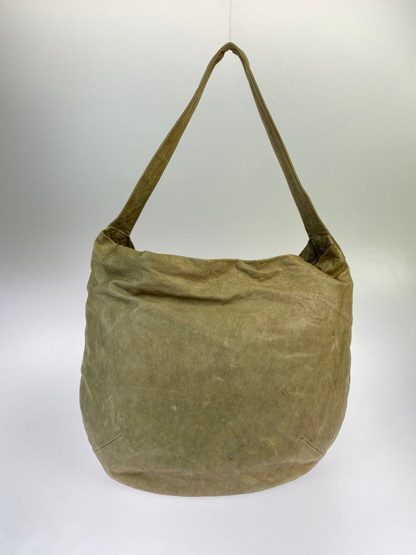 【現状渡し品】【メンズ】 ARTS＆SCIENCE アーツ＆サイエンス LEATHER ONE SHOULDER 鞄 バッグ 188-241116-AS-5-min カラー：ベージュ系 万代Net店