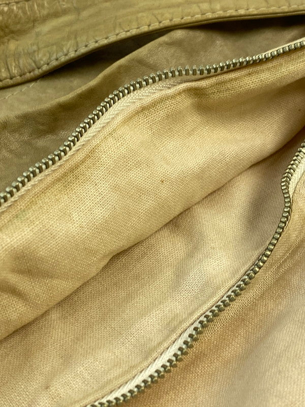 【現状渡し品】【メンズ】 ARTS＆SCIENCE アーツ＆サイエンス LEATHER ONE SHOULDER 鞄 バッグ 188-241116-AS-5-min カラー：ベージュ系 万代Net店