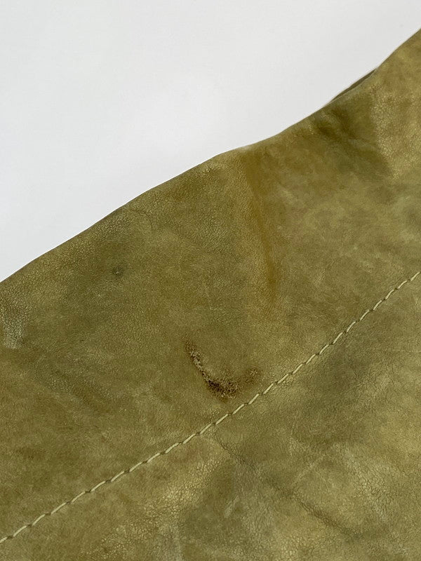 【現状渡し品】【メンズ】 ARTS＆SCIENCE アーツ＆サイエンス LEATHER ONE SHOULDER 鞄 バッグ 188-241116-AS-5-min カラー：ベージュ系 万代Net店