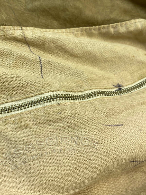 【現状渡し品】【メンズ】 ARTS＆SCIENCE アーツ＆サイエンス LEATHER ONE SHOULDER 鞄 バッグ 188-241116-AS-5-min カラー：ベージュ系 万代Net店