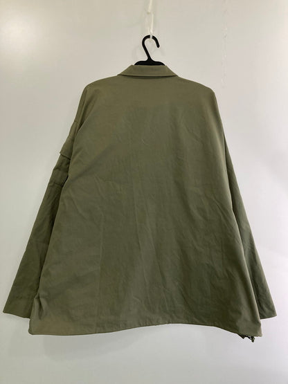 【中古品】【メンズ】  ABU GARCIA MILITARY JACKET アブガルシア ミリタリージャケット アウター 147-241113-yn-17-min サイズ：XL カラー：オリーブグリーン 万代Net店