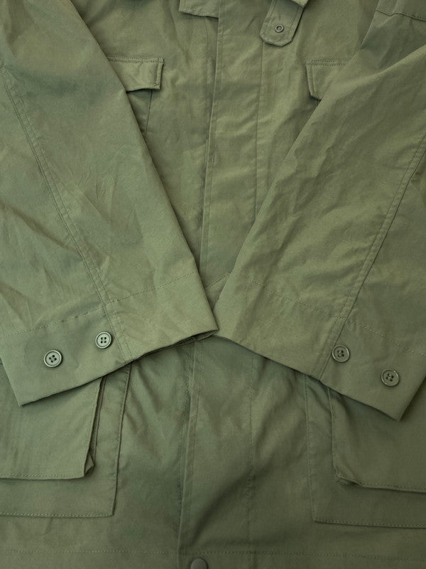 【中古品】【メンズ】  ABU GARCIA MILITARY JACKET アブガルシア ミリタリージャケット アウター 147-241113-yn-17-min サイズ：XL カラー：オリーブグリーン 万代Net店