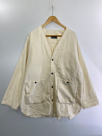 【中古品】【メンズ】  NEWEYE ニューアイ NE21W003 GARDEN SHIRT ガーデンシャツ 140-241030-ks-34-min サイズ：F カラー：アイボリー 万代Net店