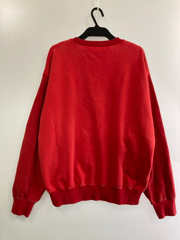 【中古品】【メンズ】 JOURNAL STANDARD ジャーナルスタンダード 24SS CAPSULE SWEAT HMNJSM-24SS-01SW クルーネック スウェットシャツ トレーナー トップス 147-241113-yn-24-min サイズ：L カラー：レッド 万代Net店