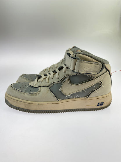 【中古品】【メンズ】 NIKE ナイキ DZ5367-219 AIR FORCE 1 MID PEARL WHITE 靴 シューズ スニーカー 160-241102-AS-7-min サイズ：26cm カラー：ベージュ/グレー系 万代Net店