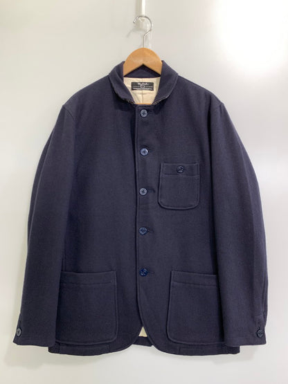 【中古品】【メンズ】 WOOLRICH WOOLEN MILLS ウールリッチウーレンミルズ WOOL JACKET ウールジャケット USA製 ブルゾン 144-241031-em-5-min カラー：ネイビー 万代Net店