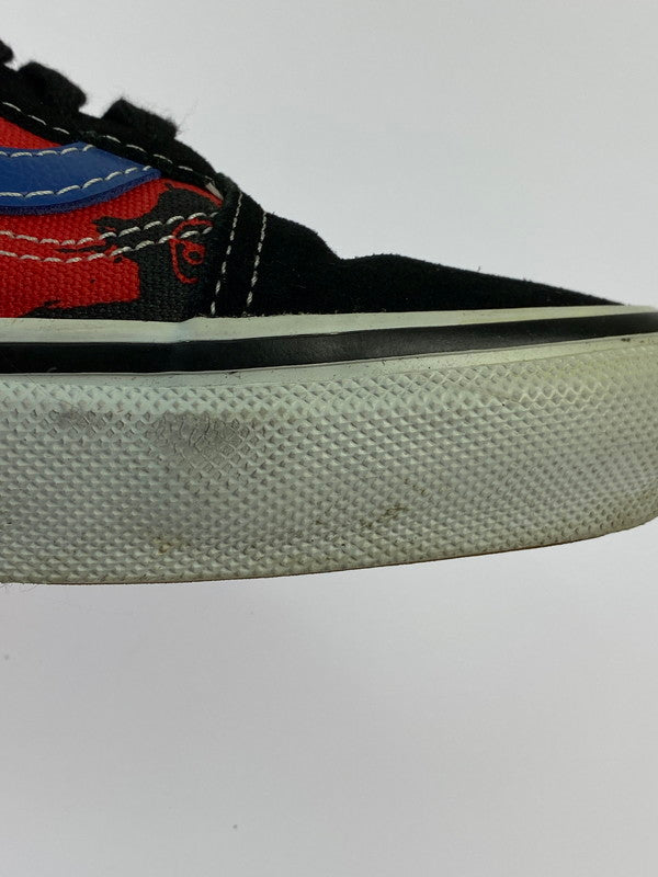 【中古品】【メンズ】 VANS バンズ VN0A5FCBAPC OLD SKOOL KROOKED BY NATAS FOR RAY BLACK RED BLUE 靴 シューズ スニーカー 163-241103-AS-6-min サイズ：27cm カラー：レッド/ブラック 万代Net店