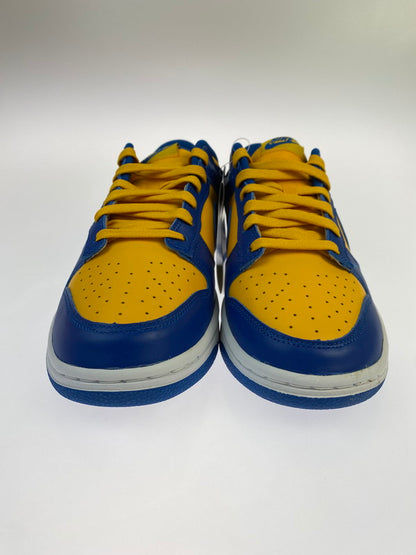 【中古美品】【メンズ/レディース】 NIKE ナイキ DD1391-402 DUNK LOW BLUE Jay AND UNIVERSITY GOLD 靴 シューズ スニーカー 160-241103-AS-12-min サイズ：26cm カラー：ブルー/イエロー 万代Net店