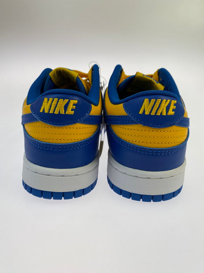 【中古美品】【メンズ/レディース】 NIKE ナイキ DD1391-402 DUNK LOW BLUE Jay AND UNIVERSITY GOLD 靴 シューズ スニーカー 160-241103-AS-12-min サイズ：26cm カラー：ブルー/イエロー 万代Net店