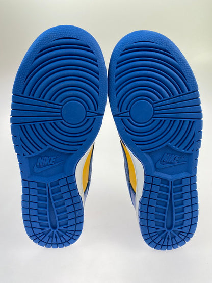 【中古美品】【メンズ/レディース】 NIKE ナイキ DD1391-402 DUNK LOW BLUE Jay AND UNIVERSITY GOLD 靴 シューズ スニーカー 160-241103-AS-12-min サイズ：26cm カラー：ブルー/イエロー 万代Net店