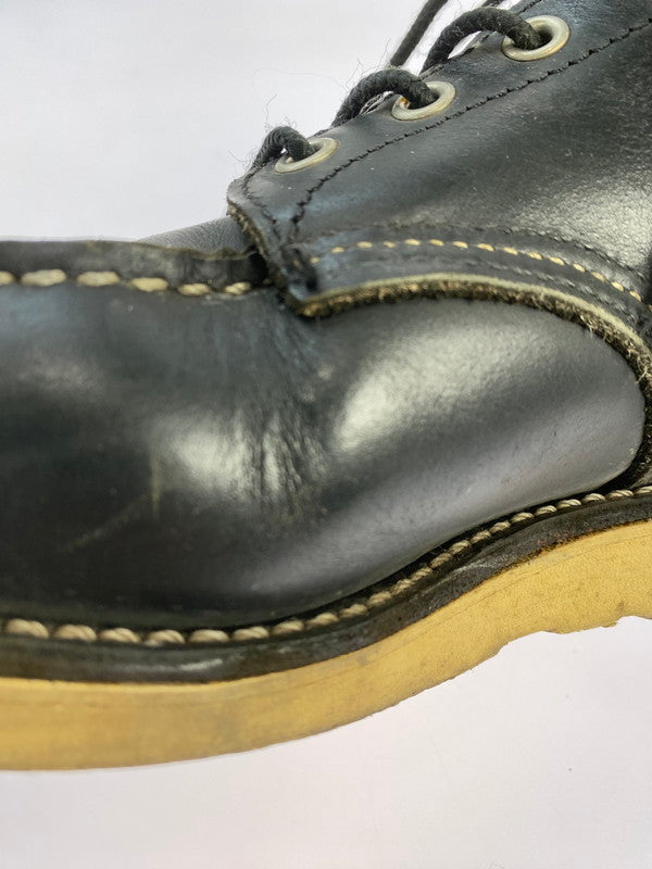 【中古品】【メンズ】 RED WING レッドウィング IRISH SETTER 6' MOC-TOE6 8179 アイリッシュセッター 6インチ モックトゥ クラシック メンズブーツ 靴 レザー 164-241104-em-9-min サイズ：27cm カラー：ブラック 万代Net店