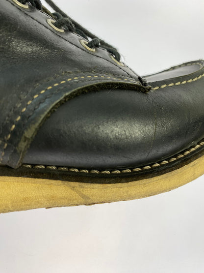 【中古品】【メンズ】 RED WING レッドウィング IRISH SETTER 6' MOC-TOE6 8179 アイリッシュセッター 6インチ モックトゥ クラシック メンズブーツ 靴 レザー 164-241104-em-9-min サイズ：27cm カラー：ブラック 万代Net店