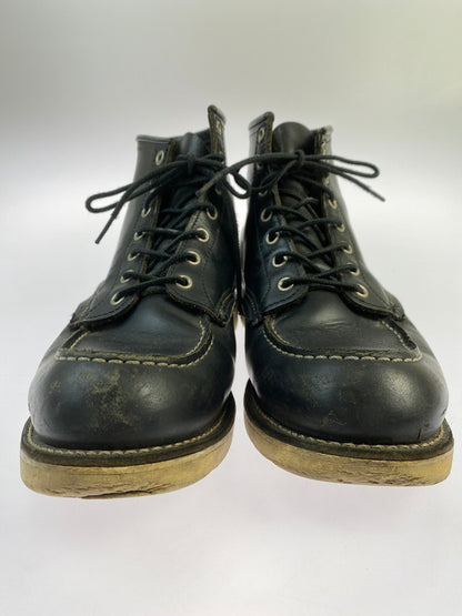 【中古品】【メンズ】 RED WING レッドウィング IRISH SETTER 6' MOC-TOE6 8179 アイリッシュセッター 6インチ モックトゥ クラシック メンズブーツ 靴 レザー 164-241104-em-9-min サイズ：27cm カラー：ブラック 万代Net店