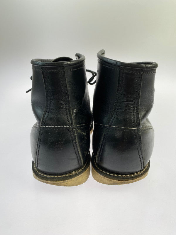 【中古品】【メンズ】 RED WING レッドウィング IRISH SETTER 6' MOC-TOE6 8179 アイリッシュセッター 6インチ モックトゥ クラシック メンズブーツ 靴 レザー 164-241104-em-9-min サイズ：27cm カラー：ブラック 万代Net店