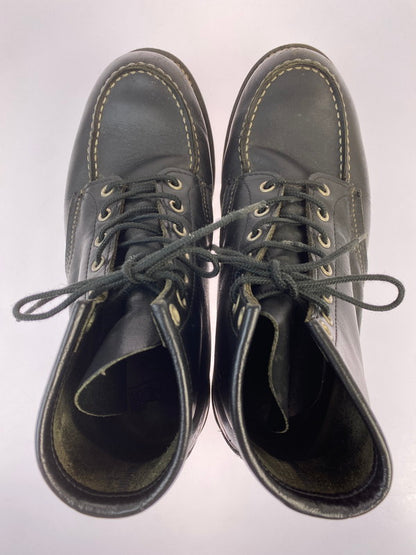 【中古品】【メンズ】 RED WING レッドウィング IRISH SETTER 6' MOC-TOE6 8179 アイリッシュセッター 6インチ モックトゥ クラシック メンズブーツ 靴 レザー 164-241104-em-9-min サイズ：27cm カラー：ブラック 万代Net店