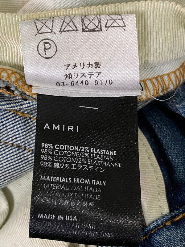 【中古品】【メンズ】  AMIRI アミリ MBTHR-DES THRASHER JEAN スラッシャージーンズ デニムパンツ  152-241031-cn-2-min サイズ：29 カラー：インディゴ 万代Net店