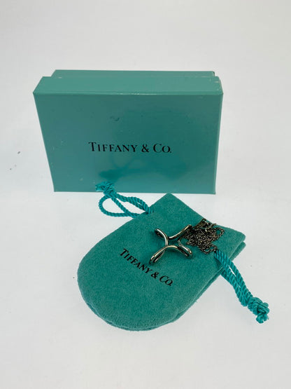 【中古品】【メンズ/レディース】  TIFFANY＆CO. ティファニーアンドコー インフィニティ クロス ネックレス SV925 アクセサリー ネックレス 182-241112-AS-15-min カラー：シルバー 万代Net店