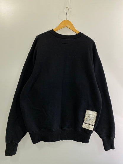 【中古品】【メンズ】  FR2 エフアールツー × MAISON MIHARA YASUHIRO メゾン ミハラヤスヒロ 21AW MIHARA RABBITS  SMOKING KILLS  SWEAT SHIRT ミハララビッツ スウェット トップス 142-241105-me-10-min サイズ：XL カラー：ブラック 黒 万代Net店