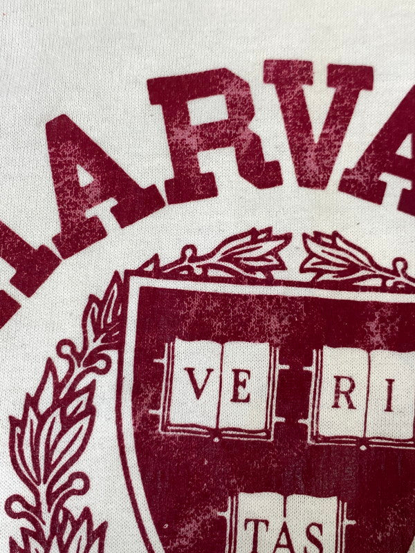 【現状渡し品】【メンズ】  MILLER ミラー 80'S HARVARD COLLEGE TEE ハーバード カレッジ Tシャツ トップス 146-241104-me-32-min サイズ：M カラー：ホワイト系 万代Net店