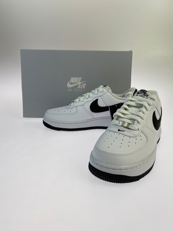 【中古美品】【メンズ】 NIKE ナイキ FQ4296-101 AIR FORCE 1 '07 エアフォース スニーカー シューズ 靴 166-241104-me-07-min サイズ：24.0cm US6 カラー：WHITE/BLACK-WHITE 万代Net店