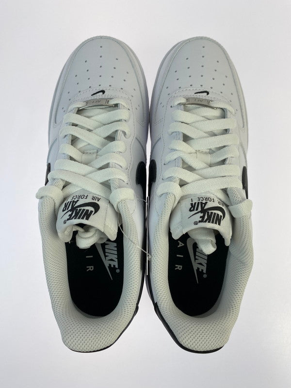 【中古美品】【メンズ】 NIKE ナイキ FQ4296-101 AIR FORCE 1 '07 エアフォース スニーカー シューズ 靴 166-241104-me-07-min サイズ：24.0cm US6 カラー：WHITE/BLACK-WHITE 万代Net店