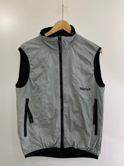 【中古品】【メンズ】 MARMOT マーモット NYLON VEST ナイロンベスト 144-241105-me-14-min サイズ：M カラー：グレー系 万代Net店