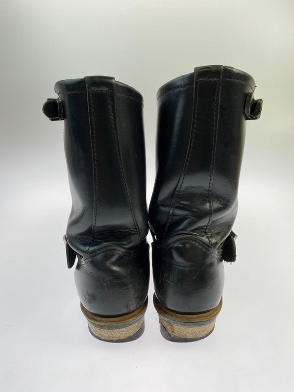 【現状渡し品】【メンズ】 RED WING レッドウィング 2268 ENGINEER BOOTS エンジニアブーツ 靴 164-241104-me-10-min サイズ：26.5cm US8.5 カラー：ブラック 黒 万代Net店