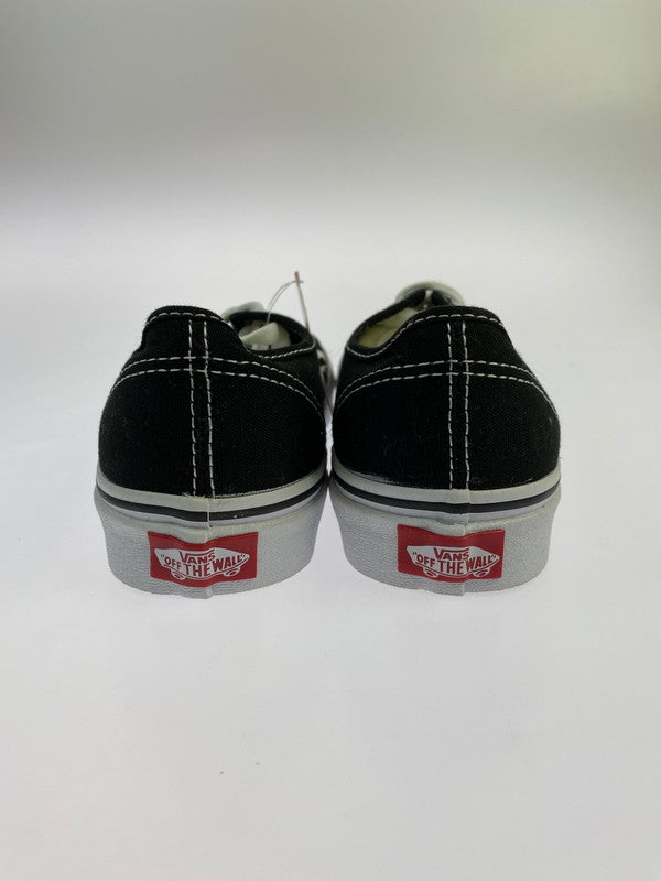 【中古美品】【レディース】 VANS バンズ VN0A38EMRX8 AUTHENTIC CHECKER FLAME オーセンティック チェッカー フレーム スニーカー シューズ 靴 166-241104-me-17-min サイズ：23.5cm US7 カラー：ブラック/ホワイト 万代Net店