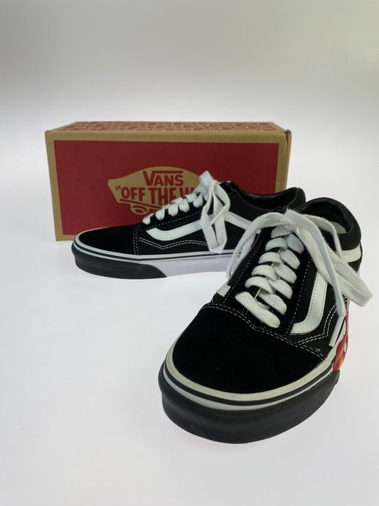 【中古品】【レディース】 VANS バンズ VN0A38G1UJG OLD SKOOL FLAME CUT OUT オールドスクール フィルム カット アウト スニーカー シューズ 靴 166-241104-me-21-min サイズ：23.0cm US6.5 カラー：ブラック/ホワイト 万代Net店