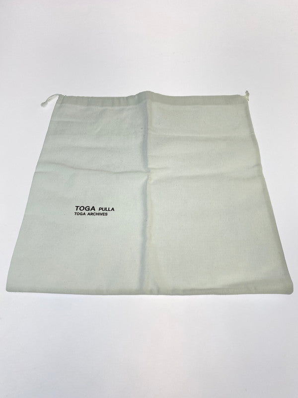 【中古品】【メンズ】  TOGA PULLA  トーガ プルラ AJ924 DARK GREEN CORDUROY コーデュロイ パンプス 靴 167-241110-cn-14-min サイズ：37 カラー：ダークグリーン 万代Net店