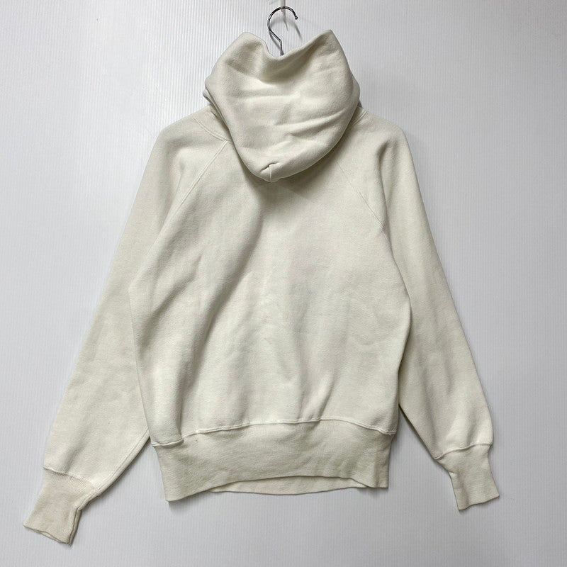【中古品】【メンズ】 VINTAGE 50-60 MIAMI OLD ENGLISH マイアミ オールド イングリッシュ RAGLAN HOODED SWEATSHIRT ラグラン フーデッド スウェット シャツ トップス　パーカー 146-250920-ya-05-izu サイズ：下記参照 カラー：ホワイト 万代Net店