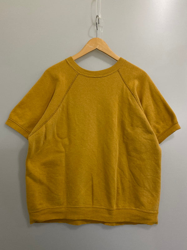 【中古品】【メンズ】  VINTAGE 60S HOLDEN VILLAGE FLOCKING PRINTED SS SWEATSHIRT スウェットシャツ 半袖トップス ヴィンテージ 146-241105-me-58-min カラー：マスタード 万代Net店