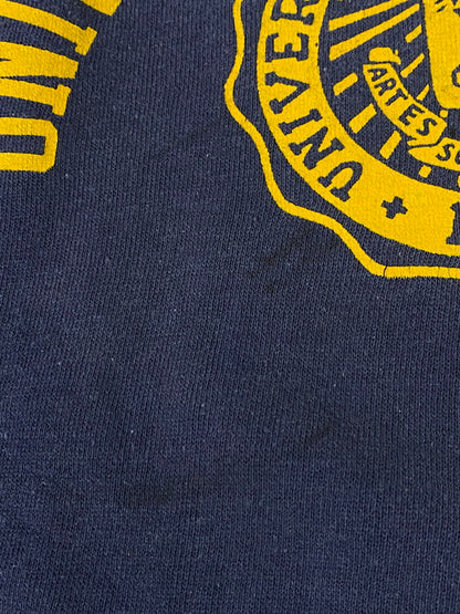 【現状渡し品】【メンズ】  VINTAGE 60S UNIVERSITY OF MICHIGAN COLLEGE LOGO RAGLAN SWEATSHIRT ラグラン スウェットシャツ ヴィンテージ 長袖トップス 146-241105-me-56-min カラー：ネイビー系 万代Net店