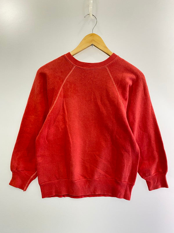【中古品】【メンズ】 VINTAGE 50-60S HOLY REDEEMER RAIDERS RAGLAN SWEATSHIRT ラグラン スウェットシャツ 長袖トップス ヴィンテージ 146-241107-me-21-min カラー：レッド 赤 万代Net店