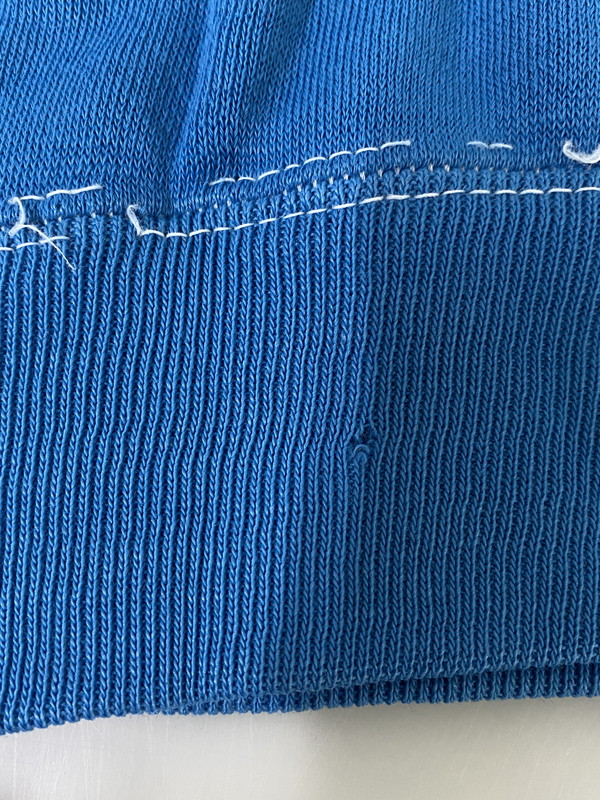 【現状渡し品】【メンズ】 VINTAGE 50-60S TEXAS TECH SS V-NECK SWEATSHIRT Vネック スウェットシャツ 半袖トップス ヴィンテージ 146-241105-me-53-min カラー：ブルー 万代Net店