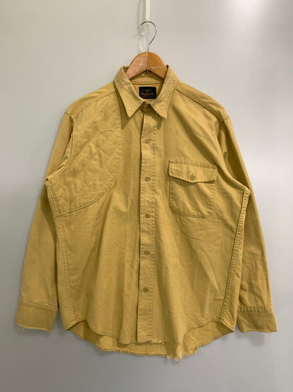 【中古品】【メンズ】 DEERSKIN 80S HUNTING SHIRT ディアスキン 80年代 ハンティング シャツ トップス 146-241113-jt-08-min サイズ：サイズ不明 カラー：ベージュ系 万代Net店