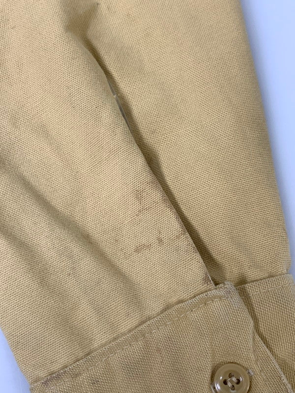 【中古品】【メンズ】 DEERSKIN 80S HUNTING SHIRT ディアスキン 80年代 ハンティング シャツ トップス 146-241113-jt-08-min サイズ：サイズ不明 カラー：ベージュ系 万代Net店