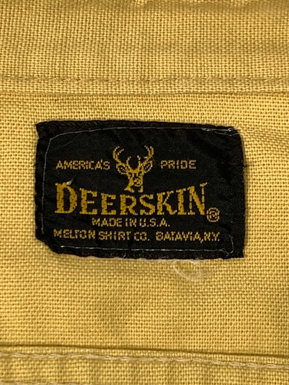 【中古品】【メンズ】 DEERSKIN 80S HUNTING SHIRT ディアスキン 80年代 ハンティング シャツ トップス 146-241113-jt-08-min サイズ：サイズ不明 カラー：ベージュ系 万代Net店