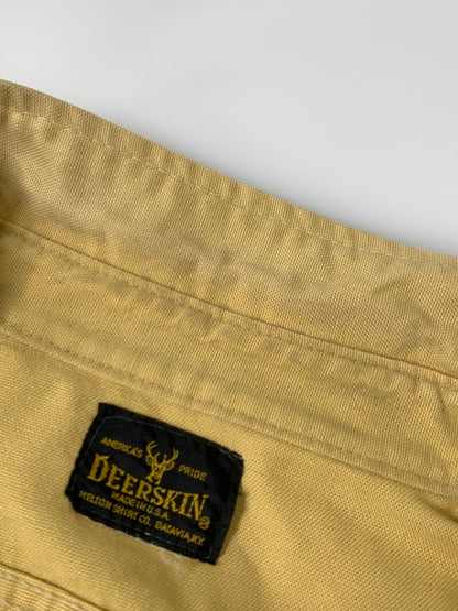 【中古品】【メンズ】 DEERSKIN 80S HUNTING SHIRT ディアスキン 80年代 ハンティング シャツ トップス 146-241113-jt-08-min サイズ：サイズ不明 カラー：ベージュ系 万代Net店