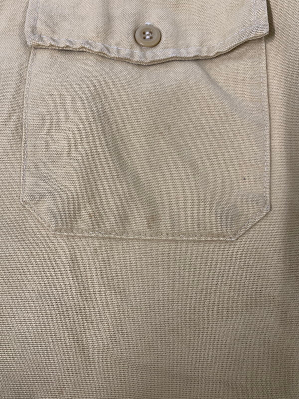 【中古品】【メンズ】 DEERSKIN 80S HUNTING SHIRT ディアスキン 80年代 ハンティング シャツ トップス 146-241113-jt-08-min サイズ：サイズ不明 カラー：ベージュ系 万代Net店