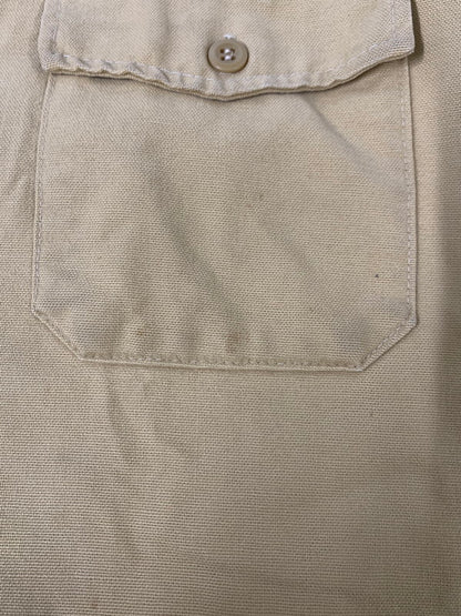 【中古品】【メンズ】 DEERSKIN 80S HUNTING SHIRT ディアスキン 80年代 ハンティング シャツ トップス 146-241113-jt-08-min サイズ：サイズ不明 カラー：ベージュ系 万代Net店