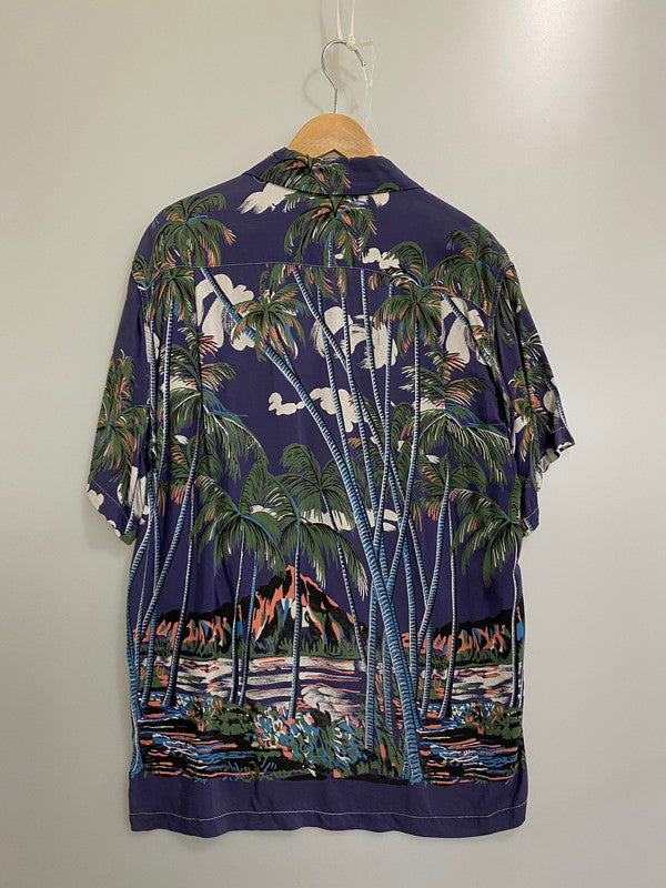 【中古品】【メンズ】  SUNSURF サンサーフ 90'S アロハシャツ 半袖シャツ 145-241109-AS-58-min カラー：パープル 万代Net店