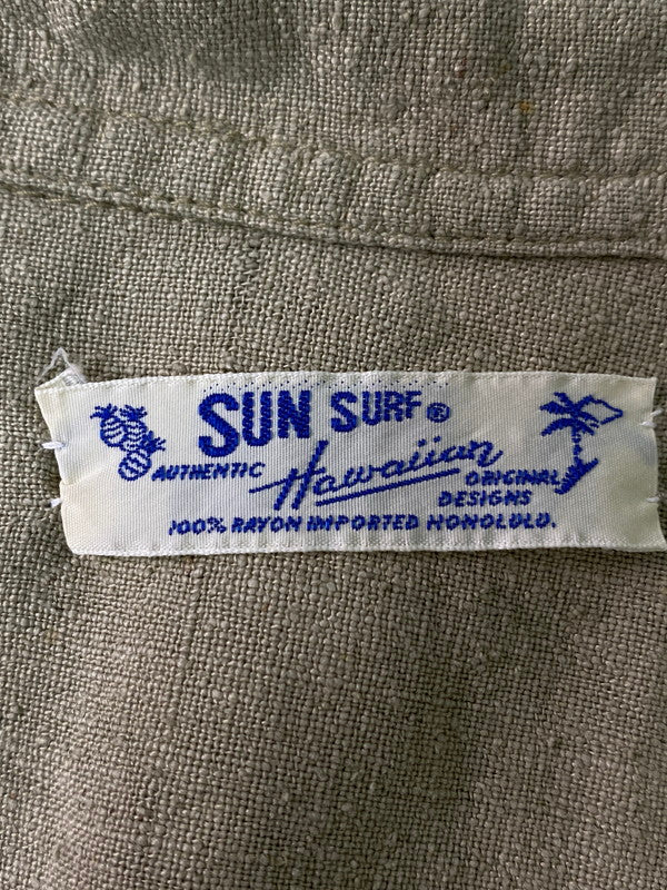 【中古品】【メンズ】  SUNSURF サンサーフ 90'S アロハシャツ 半袖シャツ 145-241109-AS-56-min カラー：ベージュ系 万代Net店