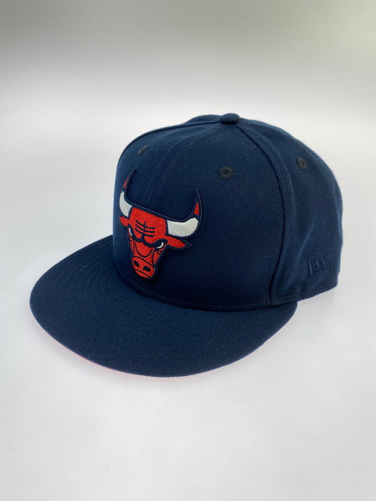 【中古品】【メンズ】 NEW ERA ニューエラ BULLS 75TH ANV キャップ ブルズ 帽子 185-241111-me-28-min サイズ：62.5cm カラー：ネイビー 万代Net店