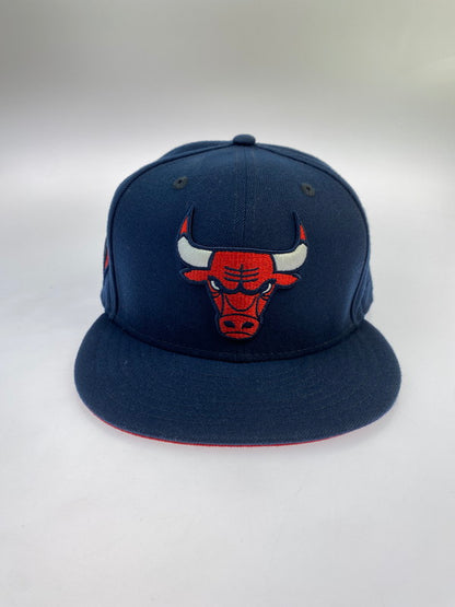 【中古品】【メンズ】 NEW ERA ニューエラ BULLS 75TH ANV キャップ ブルズ 帽子 185-241111-me-28-min サイズ：62.5cm カラー：ネイビー 万代Net店